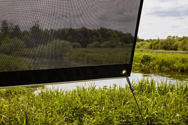 Solskydd Frontnät 300 x 75 cm.