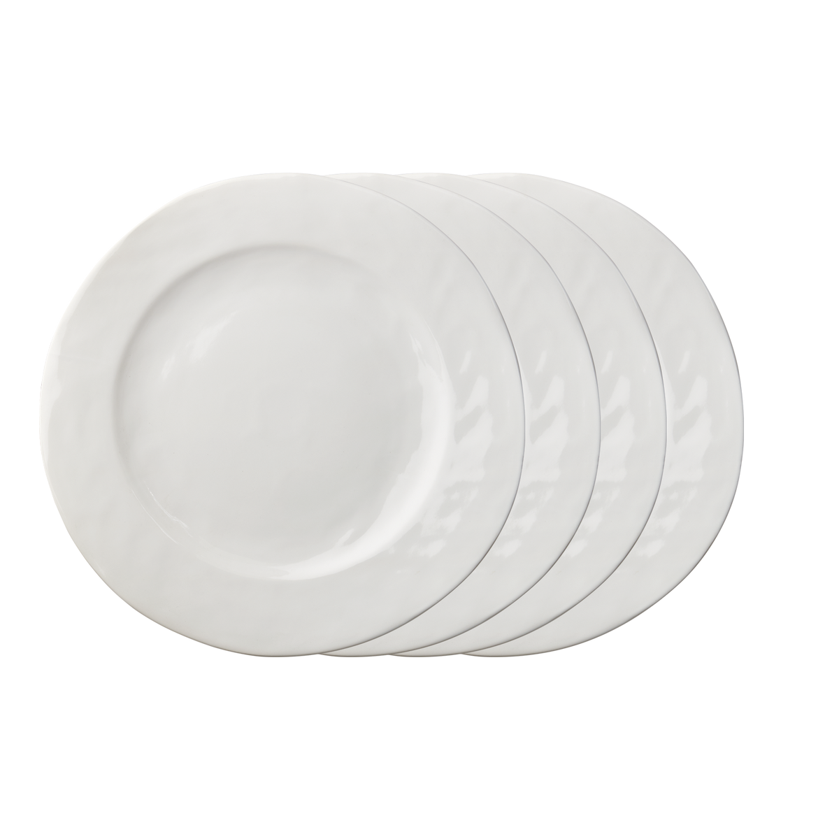 AMELIA Tallrik, Vit Ø37 cm 4-pack