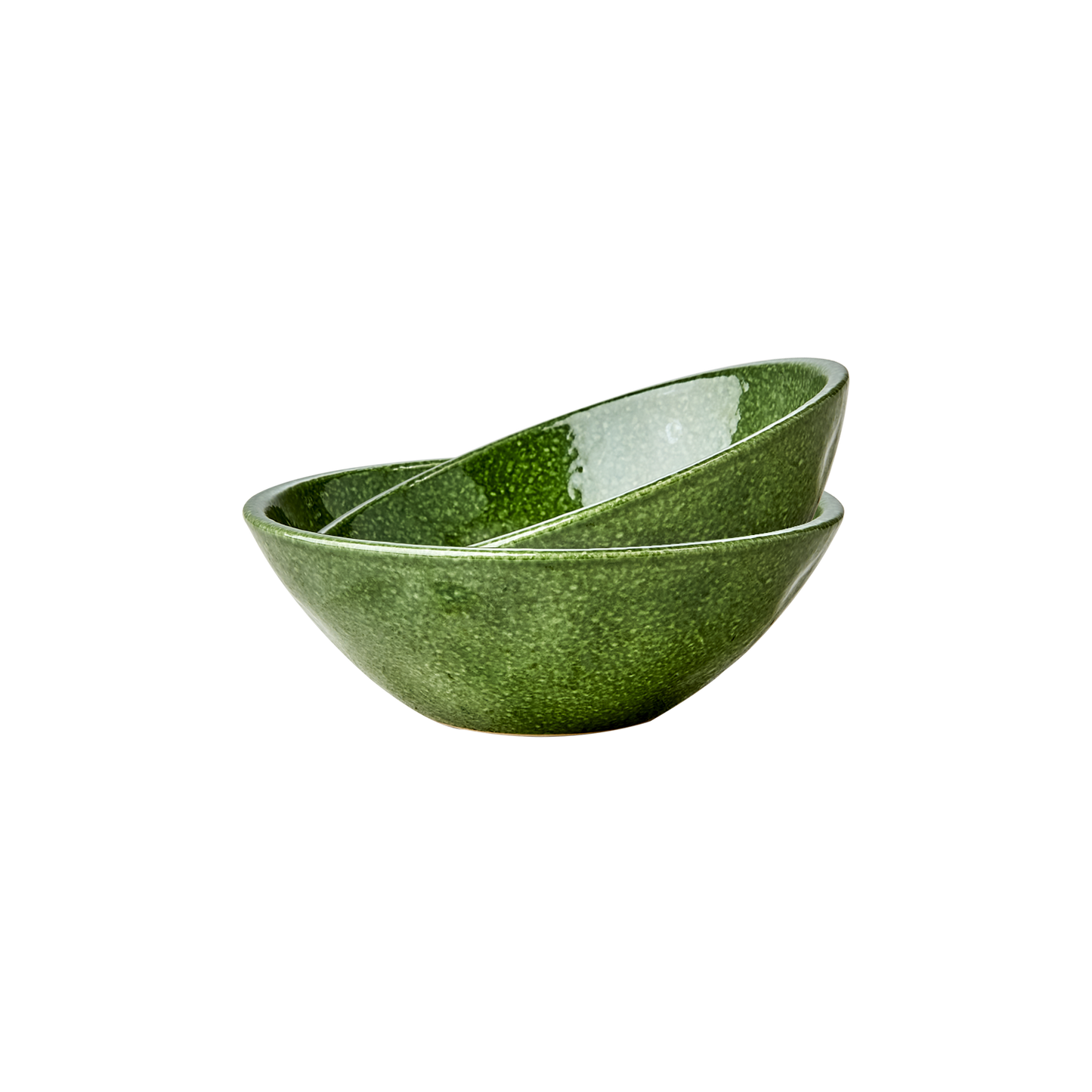 ANNABELLE Skål, Grön 2-pack Ø15 cm