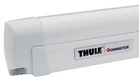 Thule/Omnistor 8000 5,53x2,75 m, färg 31, vit box med vev, vikt 51,8 kg
