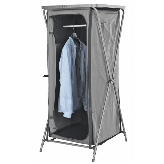 Wecamp Garderob Steelgrey (ihopfällbar).