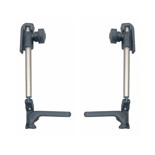 FÖNSTERHÅLLARE MED SKRUV PAR 156/203 MM SVART