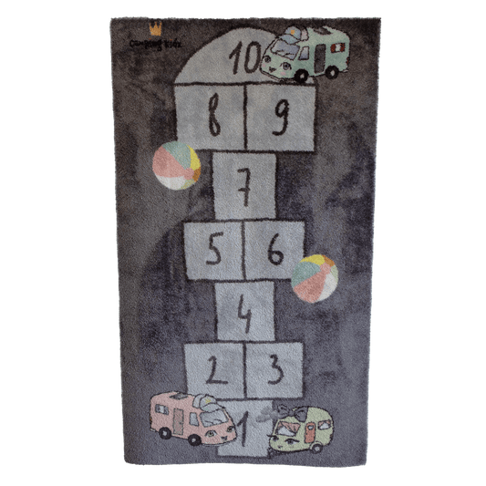 Camping Kidz lekmatta ”hoppa hage”.