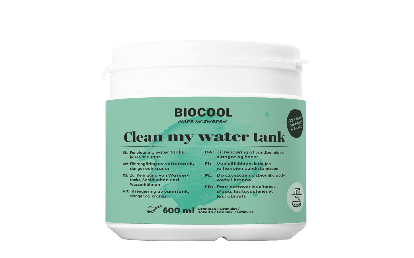 BIOCOOL CLEAN MY WATER TANK – GRANULAT