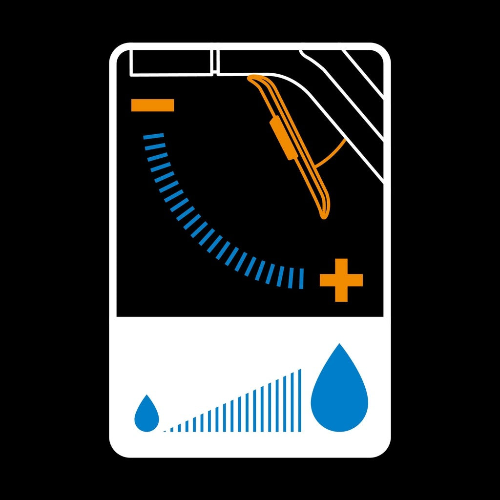 Sprinklerpistol multifunktion. front tr.